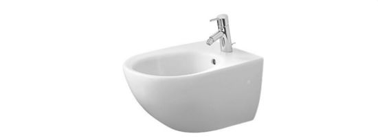 Duravit bidē Arhitec, stiprināms pie sienas, 365x580 mm, balts